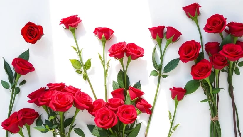 Vad betyder antalet rosor du ger bort