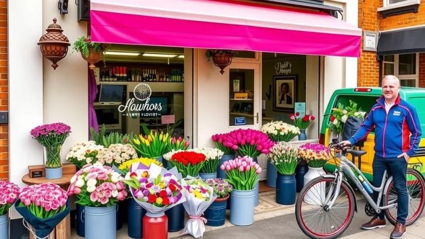 Hitta en blombutik nära mig idag