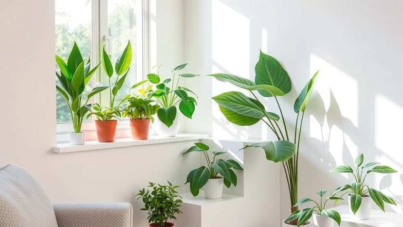 Gröna växter inomhus förändrar ditt hem