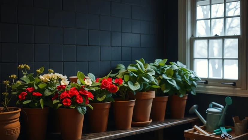 Så övervintrar du pelargoner hemma