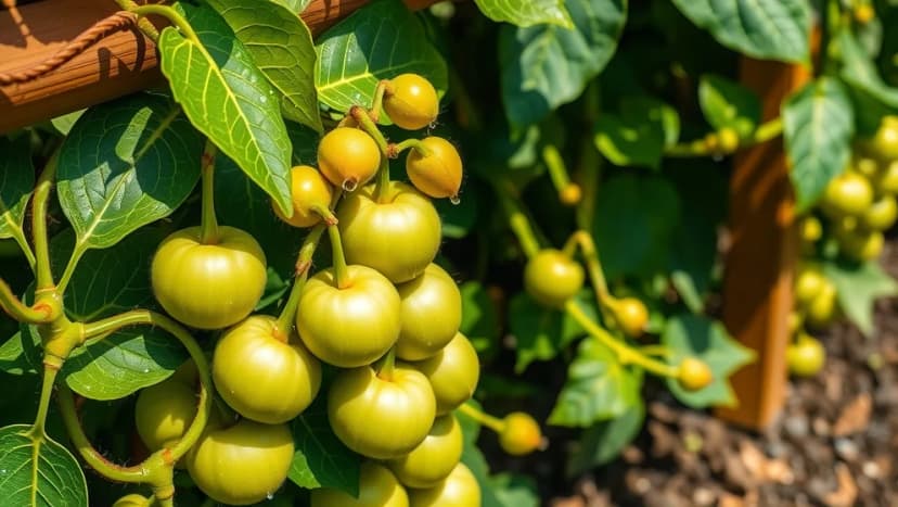 Hur växer kiwi i trädgården