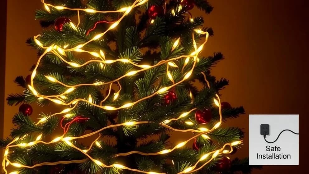 Hur väljer man rätt julgran med belysning