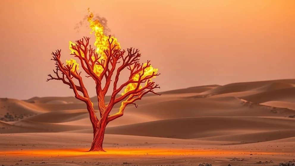 Vad var Moses brinnande buske