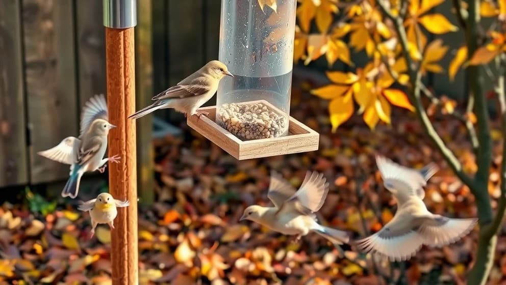 När ska du börja mata fåglarna