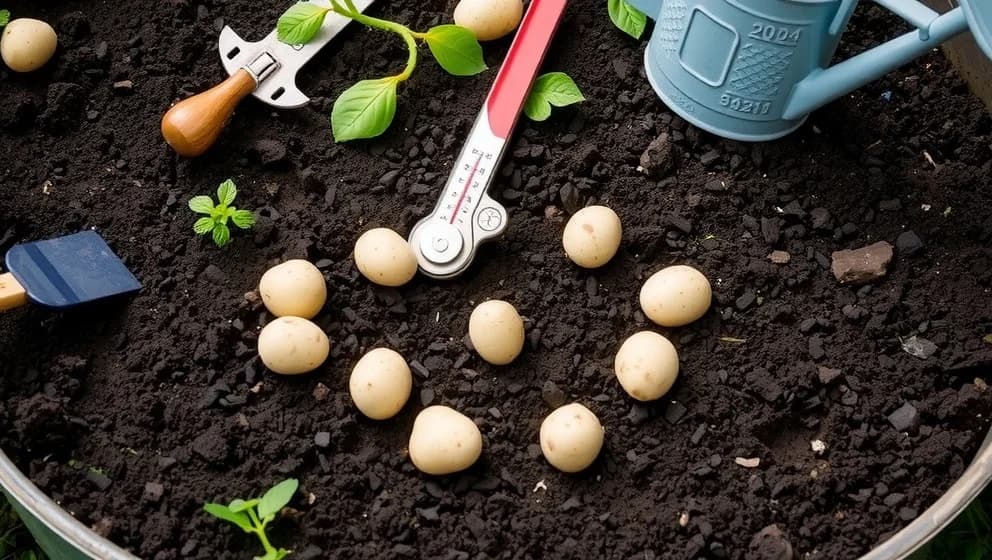 När ska man sätta potatis
