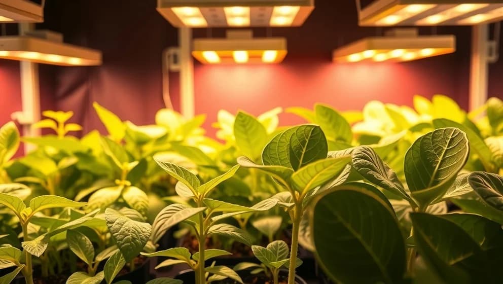 Gör Nelson Garden växtbelysning växterna glada