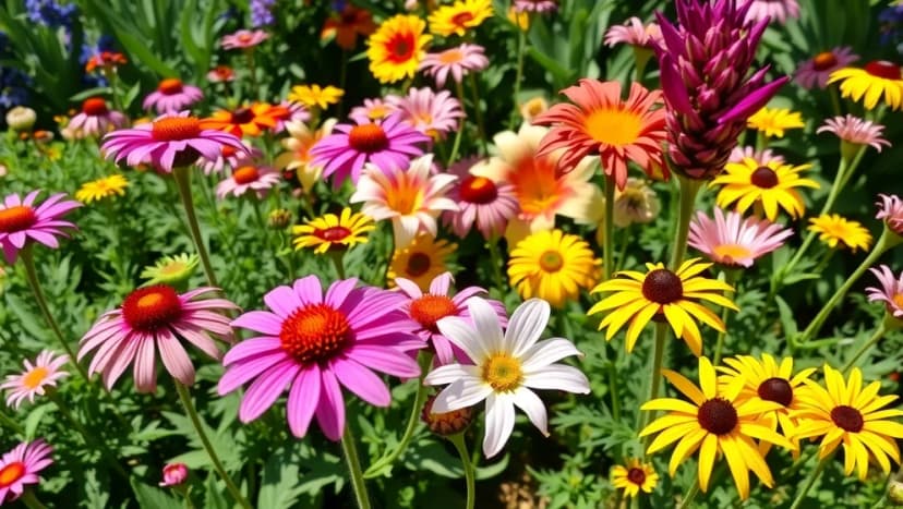 Perenner som blommar länge året runt