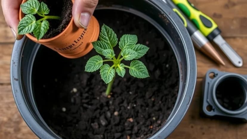 Så planterar du om din gurka rätt