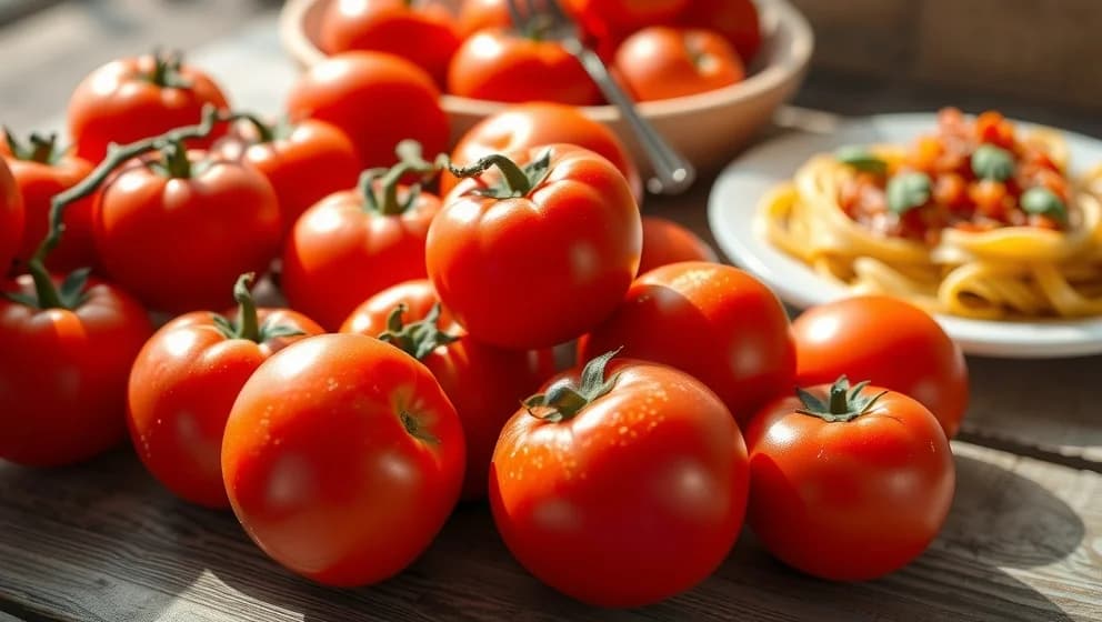 San marzano tomater är världens bästa för pasta