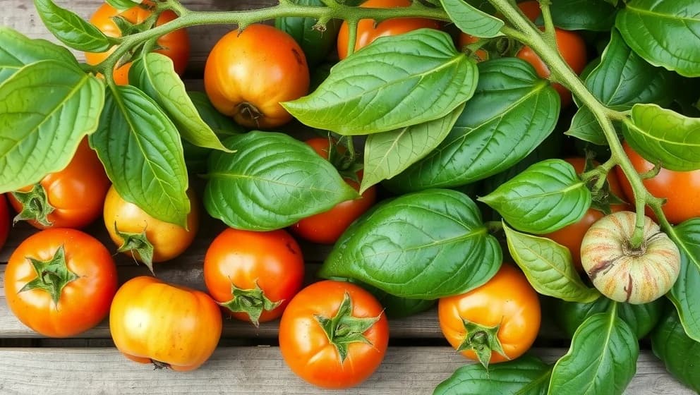 Sjukdomar på tomater bilder