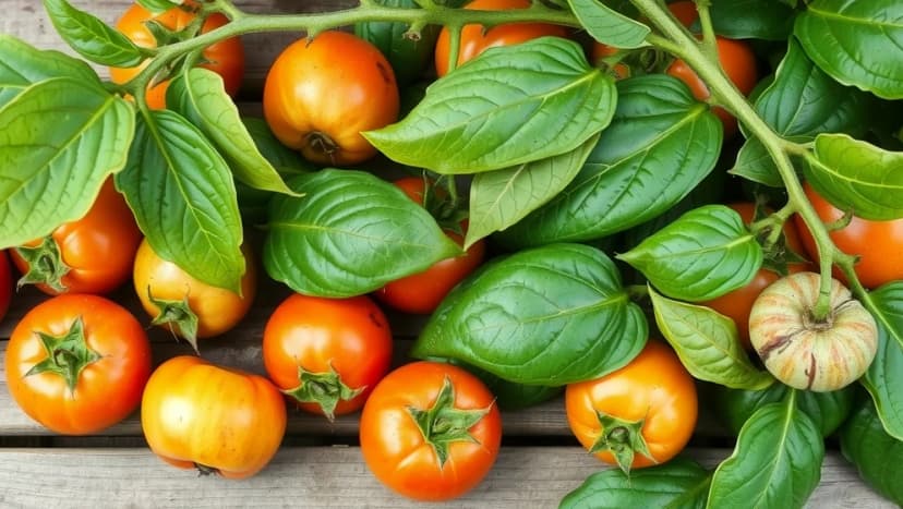 Sjukdomar på tomater bilder