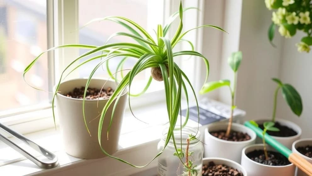 Spider plant svenska fungerar överallt hemma
