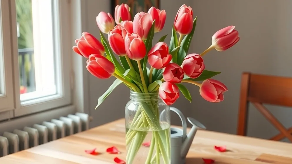 Hur länge håller tulpaner i vas