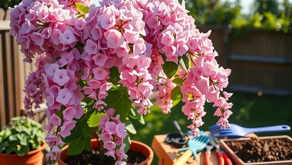 Vipphortensia på stam – så odlar du den